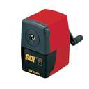 Hand Pencil Sharpener with Clamp, Desk-Mount Stability, Secure & Durable - Red 0