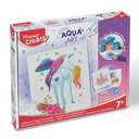 Maped Creativ Aqua Art Unicorn Kit, Water-Based Art for Fun Painting and Creative Play - Age 7+ 0