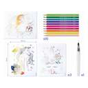 Maped Creativ Aqua Art Unicorn Kit, Water-Based Art for Fun Painting and Creative Play - Age 7+ 2