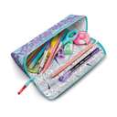 Maped Pencil Case, Empty, Shiny Butterfly Design, Lightweight & Portable, Perfect For School & Home Use - Multicolor 1