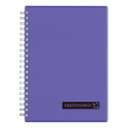 Maruman Sept Couleur Notebook, A4, 80 Sheets, Ideal for Notes & Homework - Purple 0