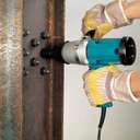 Makita 6906 Impact Wrench 3/4" W/Friction Ring Anvil - Blue 6