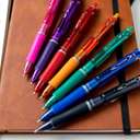 Pilot Acroball Retractable Ballpoint Pen, Fine Tip, Smooth & Precise Writing, Consistent Hold, Comfortable Grip, Ideal for School & Office Use - Green 2