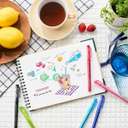 Pilot FriXion Erasable Fineliner, Fine Fibre Tip, Clean Erasing, Thermo-Sensitive Ink, Smooth Flow, Bold Color, Ideal for School & Craft Use - Blue 1