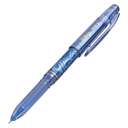 Pilot FriXion Erasable Rollerball Pen, 0.5 mm Tip, Clean Erasing, Clip Off Cap, Thermo-Sensitive Ink, Comfortable Grip, Ideal for School & Craft Use - Blue-Black 0