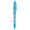 Pilot FriXion Erasable Rollerball Pen, 0.7 mm Tip, Clip Off Cap, Clean Erasing, Thermo-Sensitive Ink, Ideal for School & Craft Use - Light Blue 1