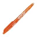 Pilot FriXion Erasable Rollerball Pen, 0.7 mm Tip, Clip Off Cap, Clean Erasing, Thermo-Sensitive Ink, Ideal for School & Craft Use - Orange 0