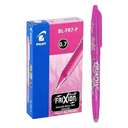 Pilot FriXion Erasable Rollerball Pen, 0.7 mm Tip, Smooth Ink Flow, Click Off Cap, Consistent Everyday Writing, Comfortable Grip, Ideal for School & Office Use, Pink – Pack of 12 0
