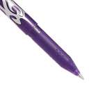 Pilot FriXion Erasable Rollerball Pen, 0.7 mm Tip, Clip Off Cap, Clean Erasing, Thermo-Sensitive Ink, Ideal for School & Craft Use - Violet 1