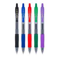 Pilot G2 Retractable Gel Pen Set, Fine 0.7 mm, Smooth Ink Flow, Consistent Writing, Smudge Free, Ideal for School & Office Use, Assorted Colors – Pack of 4