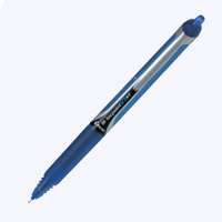 Pilot Hi-Tecpoint V7 Retractable Liquid Ink Rollerball Pen, 0.7 mm Tip, Smooth Ink Flow, Soft Grip, Everyday Writing, Ideal for School & Office Use - Blue