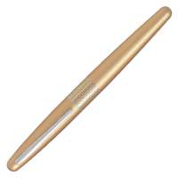 Pilot MR1 Metropolitan Collection Ballpoint Pen, Fine Tip, Smooth Flow, Consistent Writing, Ideal for School & Office Use, Gold Zigzag Barrel - Blue Ink