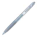 Pilot Poplol Gel Ink Roller Pens, 0.7 mm, Quick Dry, Smudge Free, Smooth Ink Flow, Ideal for School & Craft Use, Silver - Pack of 12 2