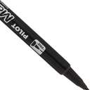Pilot Twin Permanent Marker, Dual Tips, Fine & Extra-Fine, Low-Odor, Quick-Dry, Smooth Flow, Ideal for Craft & Poster Making – Black 1