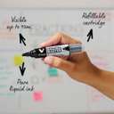 Pilot V Board Master Whiteboard Marker, Medium Chisel Tip, Refillable, Clear Ink Window, Smooth Flow, Comfortable Grip, Ideal for Craft & Writing Use – Orange 4
