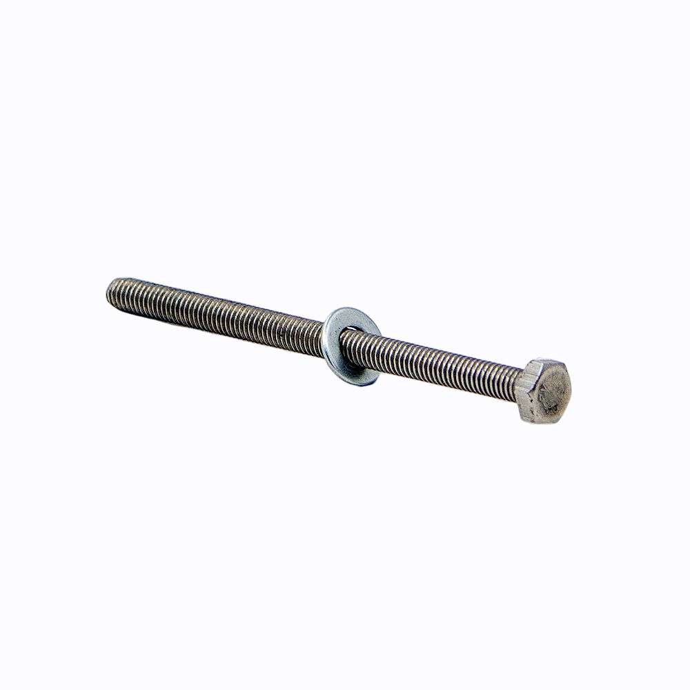 Gi Nut + Bolt + Washer 4