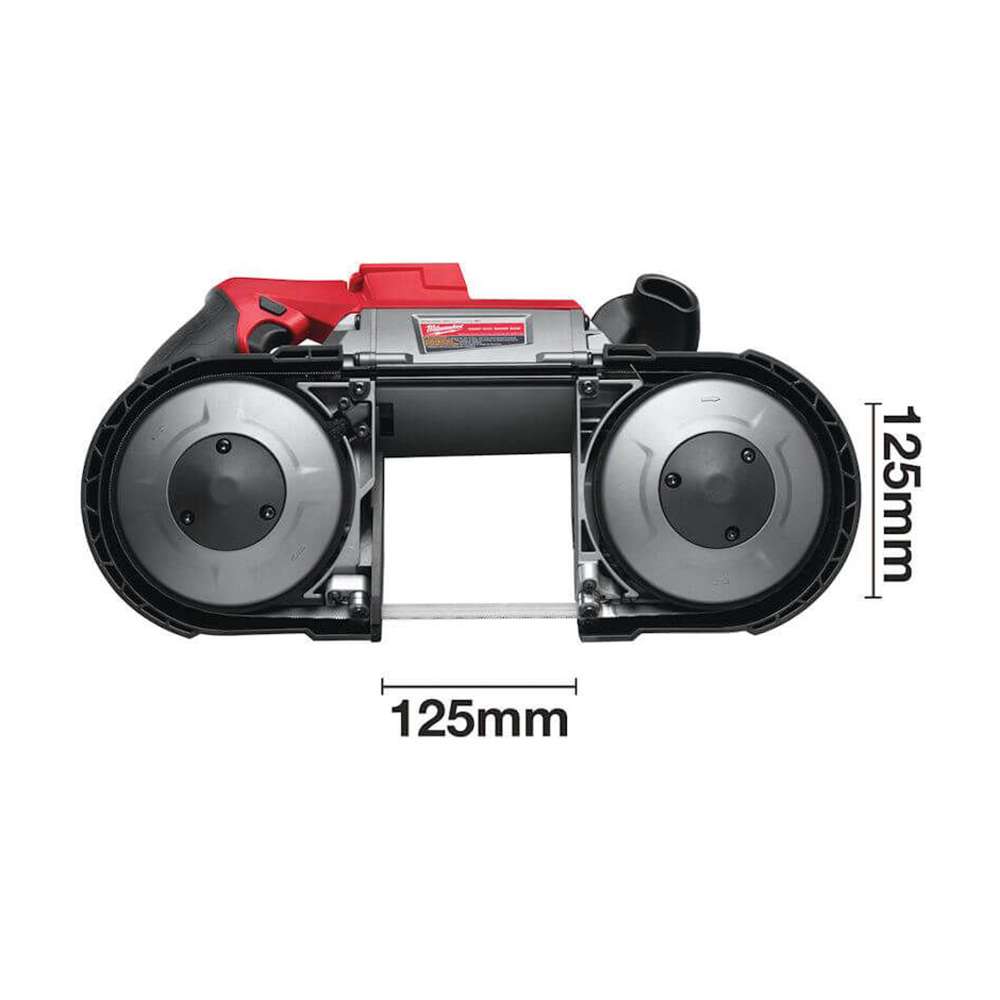 Milwaukee M18CBS125-0C 18V Deep Cut Cordless Band Saw, 1140MM (Bare Tool)  2