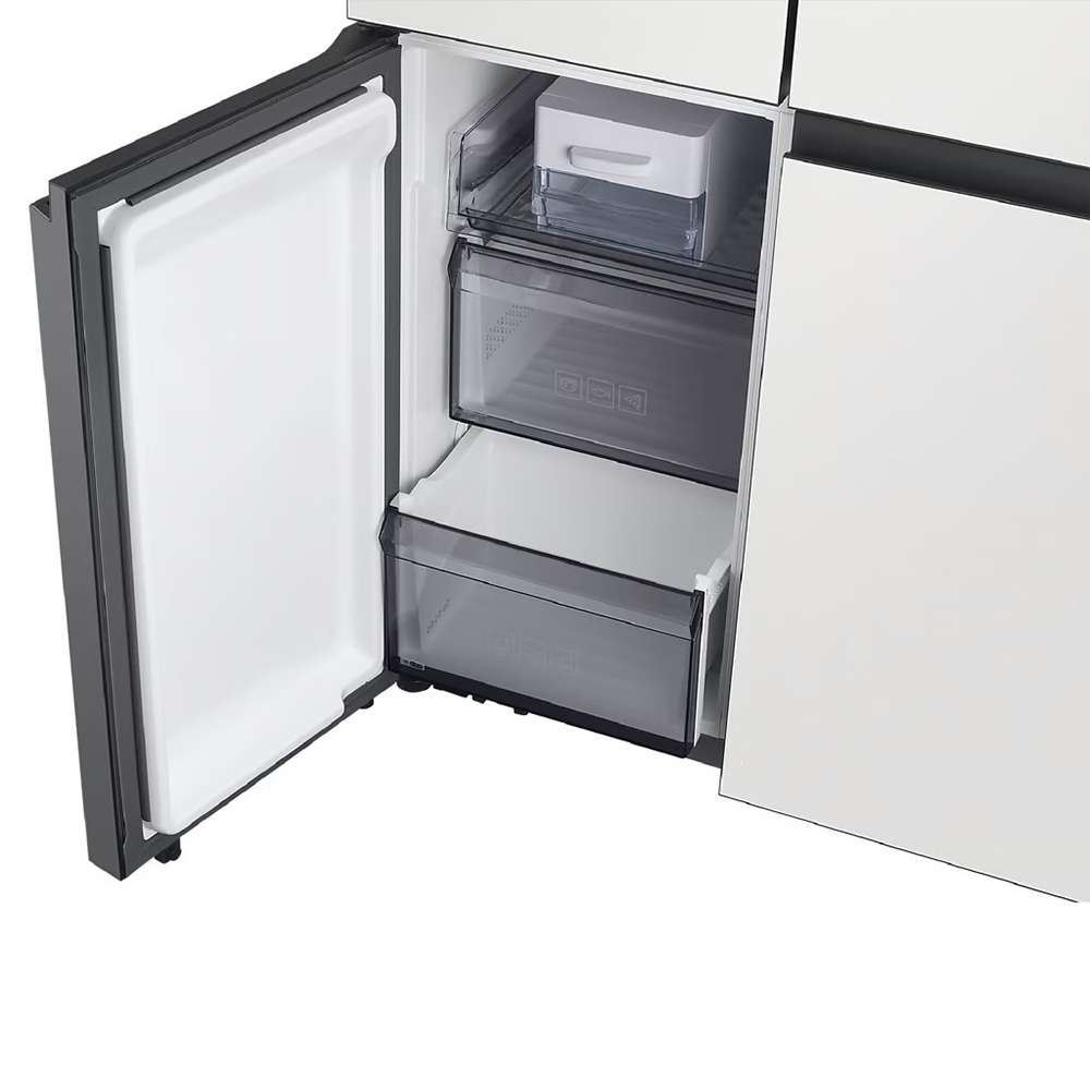 ثلاجة بباب فرنسي من (Samsung) سعة (523Ltr) ذات تصميم أنيق قابل للتعديل موديل (RF60A91C3AP)  7