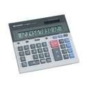 Sharp 12 Digits Desktop Calculator – Clear Display For Easy Use - White & Black 1