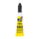 Deli Super Glue, 3G, Clear, Fast-Bonding, Perfect For School Craft & Office Use - Pack Of 8 Tubes 0