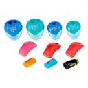 Maped Pencil Sharpener, Clean Sharpening, Perfect For School, Assorted - Pack Of 10 0