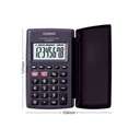 Casio 12 Digits Portable Basic Calculator With Flip Cover, Ideal For Simple Office Task - Black 2