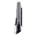 Deli Steel Utility Cutting Knife, 18 Mm Blade, Retractable, Safety Lock, Perfect For Tough Materials - Black & Silver 1