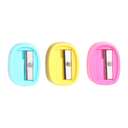 Deli One-Hole U-Touch Pencil Sharpener, Soft-Touch Grip, Clean Points, Precise Sharpening – Box Of 48 3