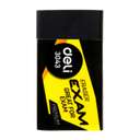 Deli Premium 4B Eraser, 40 × 12 Mm,X, Clean Erasing, Perfect For School & Home Use, Black - Box Of 45 2