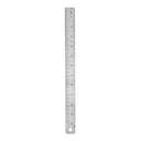 Deli Steel Ruler, 30 Cm, Etched Graduations, Straight Edge, Perfect For School, Office & Home Use 0