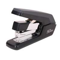Deli Effortless Stapler, 50-Sheet Capacity, Uses 24/6, 26/6, 24/8 Staples, Low-Effort Mechanism - Assorted