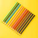 Deli Enovation Wood-Free Color Pencils, Smooth Layering, Perfect For School Crafts & Home Use - Pack Of 18 Colors 1