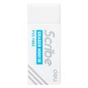 Deli Erasers, Small, Smudge-Free, Perfect For School & Office Use, White - Pack Of 30 2