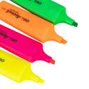 Deli Highlighter, Chisel Tip, Quick-Dry Ink, Highlighting Notes, For School & Office Use, Assorted Colors – Pack Of 4 3