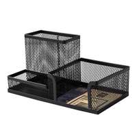 Deli Pen Holder, Versatile Stand, Multi-Compartment, Desk Organizer, Use For Office, Home & School Desk