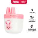 Deli One-Hole Pencil Sharpener, Compact, Clean Points, Precise Sharpening, For School & Home Use 3