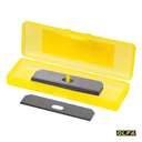 Olfa Standard Utility Spare Blades For Safety Knifes, Alloy Steel - Case Of 10 1