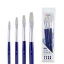 Deli Gouache Brush Set, 2, 4, 6, 8, Blue 0