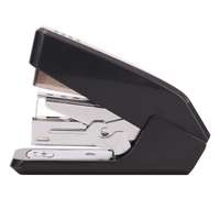 Deli Stapler, 25 Sheets, Effortless, 24/6 & 26/6, Black