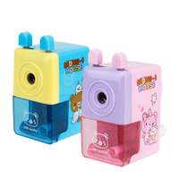 Deli Rotary Pencil Sharpener, For School, Office, And Home Use, Assorted