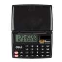 Deli Pocket Calculator, 8 Digits, Plastic 0