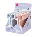Deli Scissors, 121mm (4 3/4"), 2 Colors, School, Office, And Home Use– Pack of 24 0