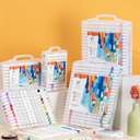Deli Acrylic Marker, Standard, 12 Colors – Pack of 12 6