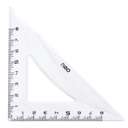 Deli Transparent Ruler Set, Educational And Professional Needs – Pack of 4 3