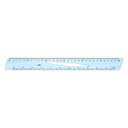 Deli Plastic Ruler, 30cm, Blue 0