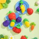 Deli Dough Set, 240g, 6 Colors with 19 Accessories for Kids’ Creative Play - Pack of 6 4