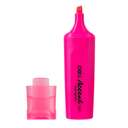 Deli Highlighter, Vibrant Colour, Quick Drying, Pink – Pack of 4 0