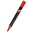 Deli Permanent Marker, Chisel Tip, Red – Pack of 12 2