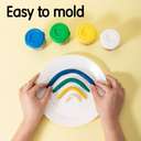 Deli Play Dough with Mold, 133g, Blue 2