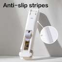 Deli Clam Clip Dispenser, 40 Sheets Capacity, with 16mm White Clips 2